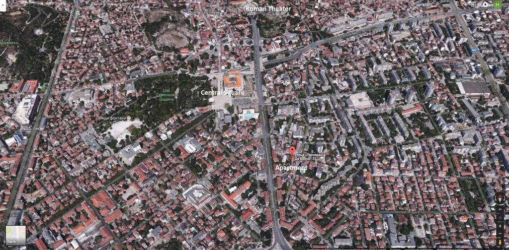 Apartment Trimontium Plovdiv Eksteriør bilde